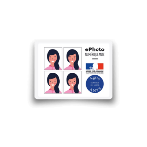 4 photos d'identités