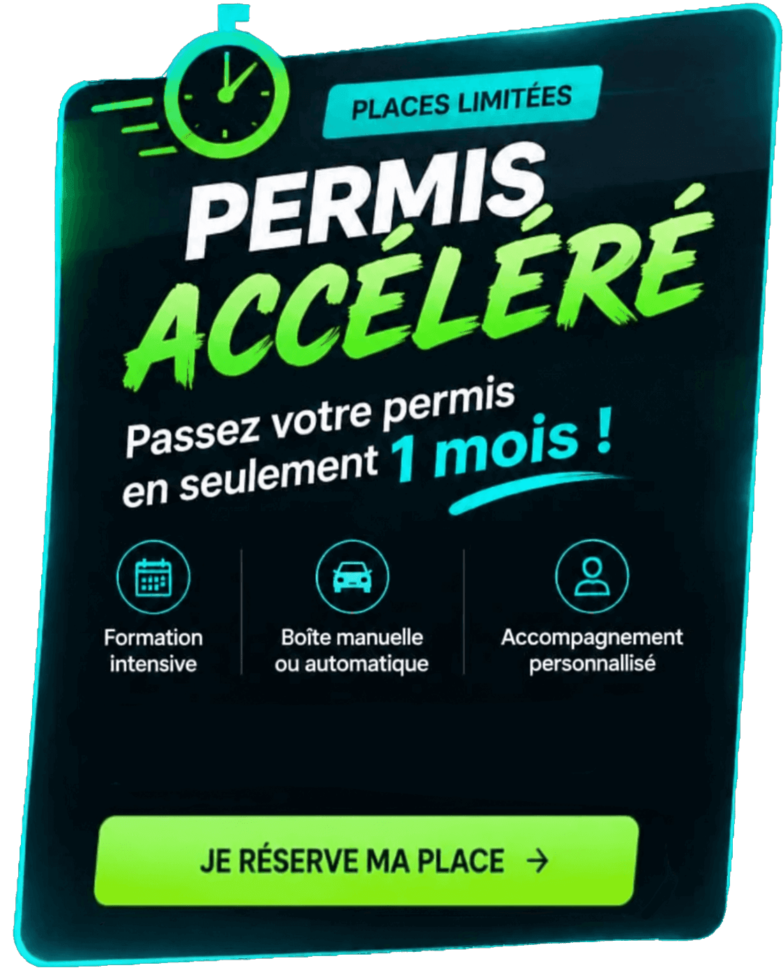 Pop Up Auto-école La Réussite